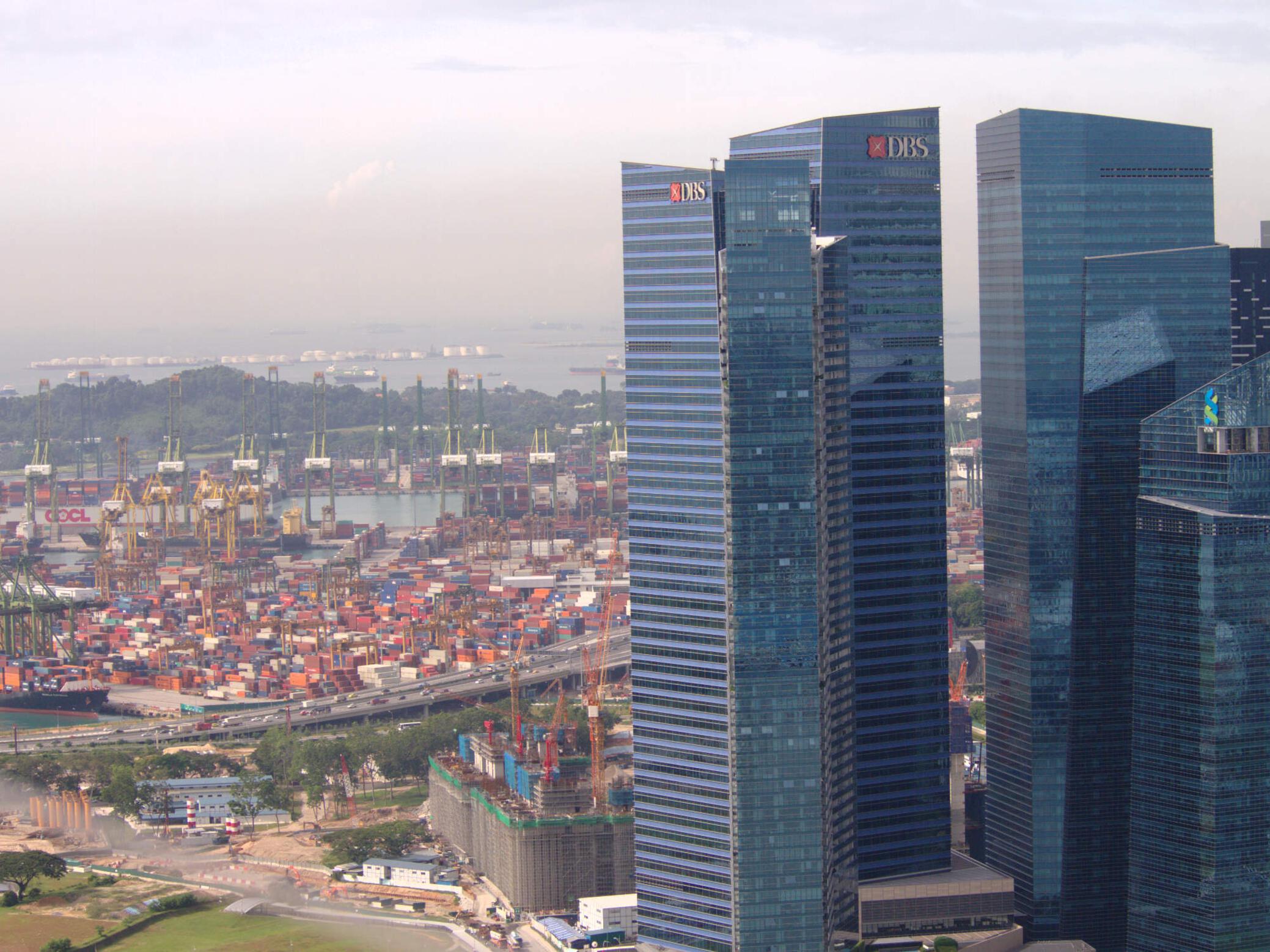 Singapore port